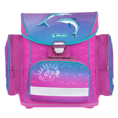Рюкзак Herlitz Midi plus Dolphin love, с наполнением (11407723)