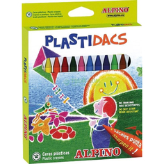 Alpino Карандаши цветные пластиковые PA1002