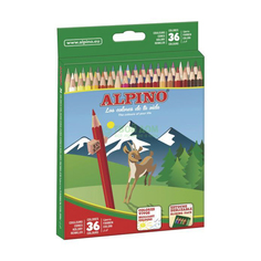 Alpino Карандаши цветные шестигранные AL000600