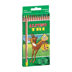 Alpino Карандаши цветные трехгранные AL000128