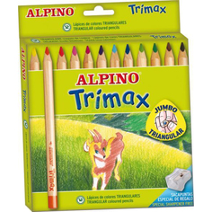 Alpino Карандаши цветные утолщенные AL000113