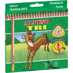 Alpino Карандаши цветные трехгранные AL000129