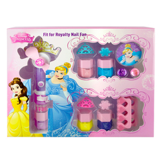 Princess Игровой набор детской декоративной косметики с феном для сушки лака Markwins