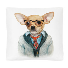 Подушка декоративная 45х45см Apolena терьер