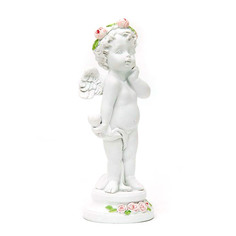 Фигурка декоративная "Задумчивый ангел" 12см Феникс-Презент