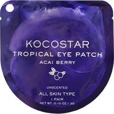 Патчи для глаз KOCOSTAR Tropical Eye Patch Ягоды Асаи 1 пара