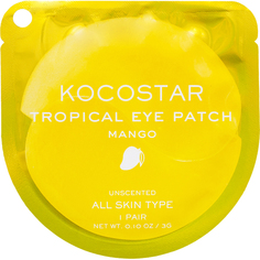 Патчи для глаз KOCOSTAR Tropical Eye Patch Тропические фрукты Манго 1 пара