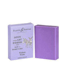 Мыло с ослиным молочком Plantes et Parfums Фиалка 100 г