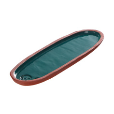 Тарелка La palme vegan овальная 36х12 см