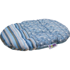 Матрас для животных Foxie Geometry Eclectic Print голубой 53x43 см