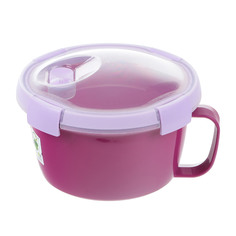 Контейнер-кружка пищевой Curver круглый 0.9л фиолетовый