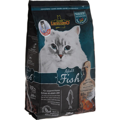 Корм для кошек Leonardo Adult Sensetive с рыбой и рисом 2 кг