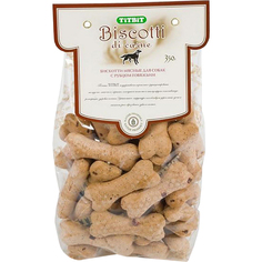 Лакомство для собак TITBIT Печенье Бискотти с рубцом говяжьим 350 г