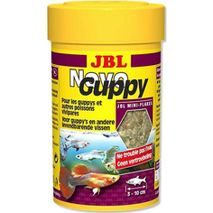 Корм для рыб JBL Novo Guppy для живородящих рыб 250 мл