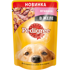 Корм для собак Pedigree Ягненок в желе 100 г