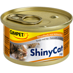 Корм для кошек Gimpet ShinyCat Тунец, цыпленок 70 г