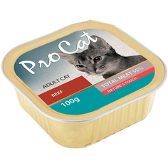 Корм для кошек Pro Cat Говядина 100 г