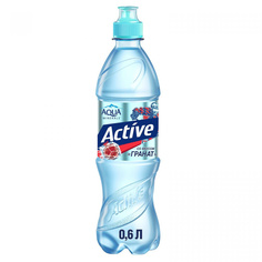 Вода Aqua Minerale Active Гранат негазированная 600 мл