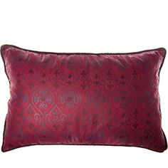 Подушка декор paisley burgundy 50х70см Riverdale