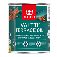 Масло tikkurila valtti terrace oil ec 0.9 л