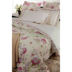 Комплект постельного белья Mirabello Rododendri розовый
