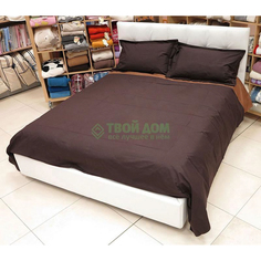 Комплект постельного белья Caleffi Dauble caffe