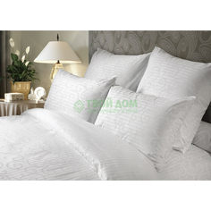 Комплект постельного белья Verossa Constante Stripe "Кружевная сказка", 2-х спальный, наволочки 70х70 см