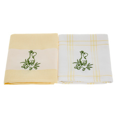 Набор кухонных полотенец Asil 45х70 2 шт желтый