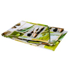 Скатерть пвх бамбук d.160 Gemitex 73563