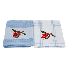 Набор кухонных полотенец Asil 45х70 2 шт голубой