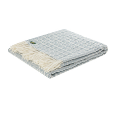 Плед Tweedmill cob weave 150x200 duck egg