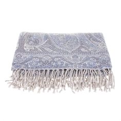Плед 1.30х1.70 grey blue Вонне-траум rashmi 17010-188068