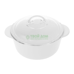 Кастрюля Pyrex Pyroflam White 1 л