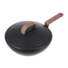 Сковорода-вок с крышкой 30 см Cooker King