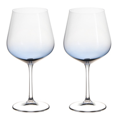 Набор фужеров Crystalite Bohemia Стрикс/Грей для вина 2х600 мл