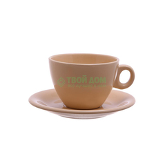 Чашка с блюдцем Excelsa Набор чашка+блюдце crema 42056