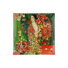 Тарелка квадратная Carmani Танцовщица 25 см