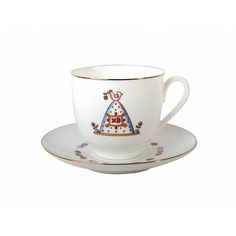 Чашка с блюдцем ИФЗ "Кулич и Пасха", 180 мл