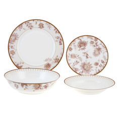 Сервиз столовый Macbeth bone porcelain Rochelle 19 предметов 6 персон