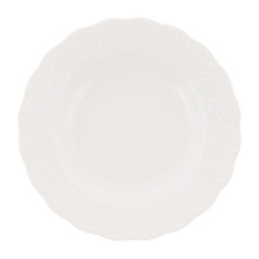 Тарелка суповая 22 см Kutahya porselen irem недекорированная