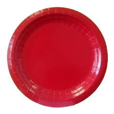 Тарелки бумажные Красные 23 см 6 шт Vitto