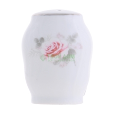 Солонка THUN 1794 декор бледные розы 13 см отводка плати E 5396021