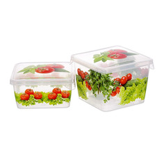 Комплект емкостей для продуктов Giaretti "Браво Овощи" 0,45 л + 0,75 л