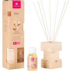 Ароматический диффузор Cristalinas Natural Wood Жасмин и белые цветы
