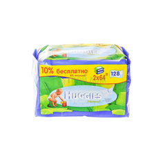 Салфетки Huggies Влажные Ultra Comfort Натуральные 128 шт