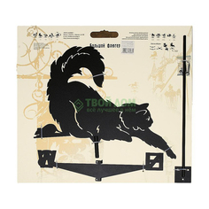 Садовая фигура Duck and dog Большой флюгер кот/002 (БФ20002)