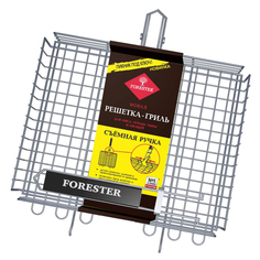 Решётка гриль объем со съёмной ручкой 24х31 Forester