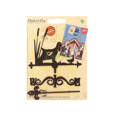 Садовая фигура Duck and dog Малый флюгер собака/107 (МФ90004)