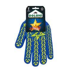 Перчатки Doloni звезда с пвх-рис арт 587