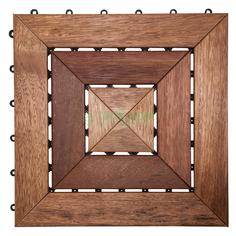 Настил Sitra MERBAU 40X40 см (3 SQUARE DESIGN)